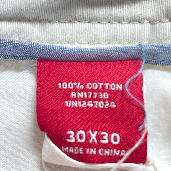 Men’s Merona Khaki Pants Tailored Fit 30x30 EUC - Picture 6 of 6